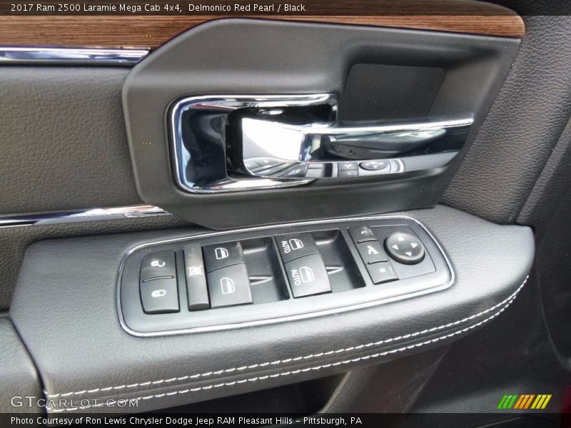 Delmonico Red Pearl / Black 2017 Ram 2500 Laramie Mega Cab 4x4