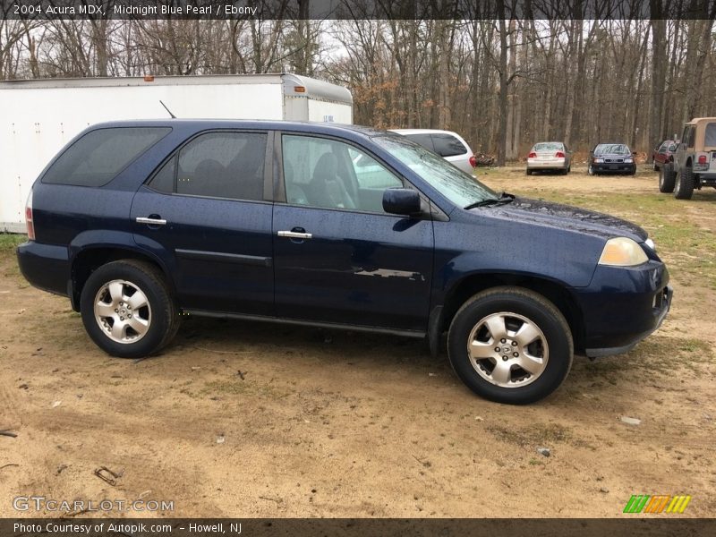 Midnight Blue Pearl / Ebony 2004 Acura MDX