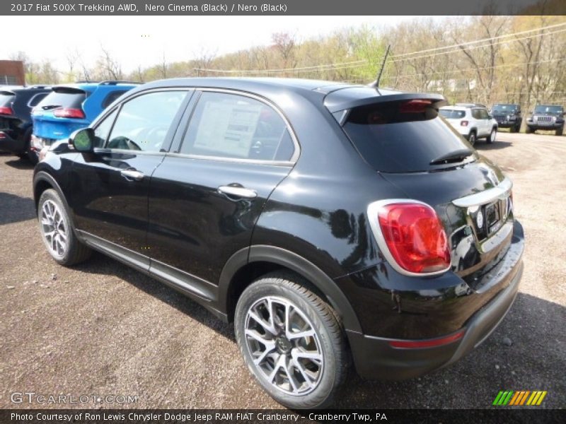 Nero Cinema (Black) / Nero (Black) 2017 Fiat 500X Trekking AWD