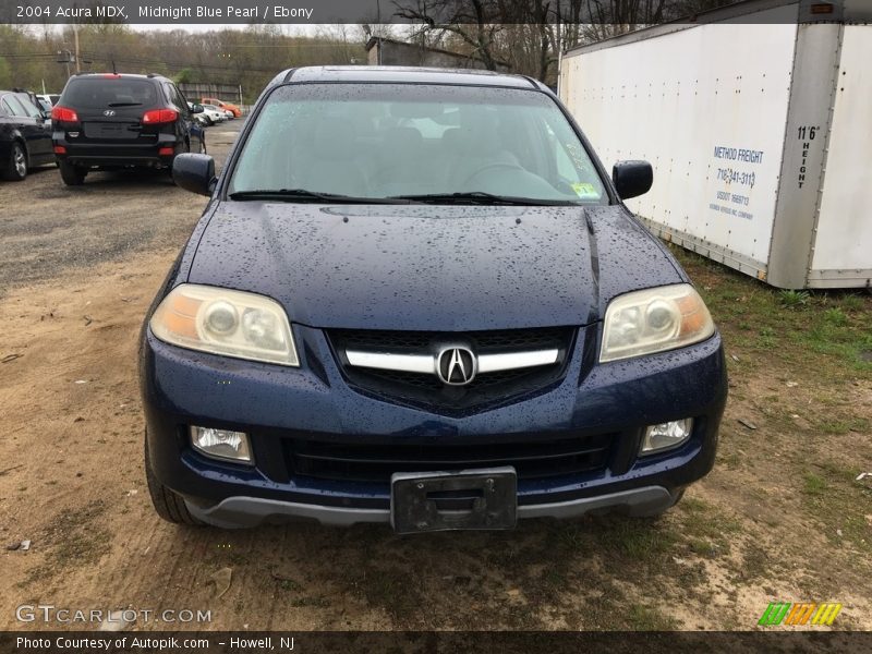 Midnight Blue Pearl / Ebony 2004 Acura MDX