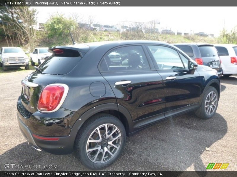 Nero Cinema (Black) / Nero (Black) 2017 Fiat 500X Trekking AWD