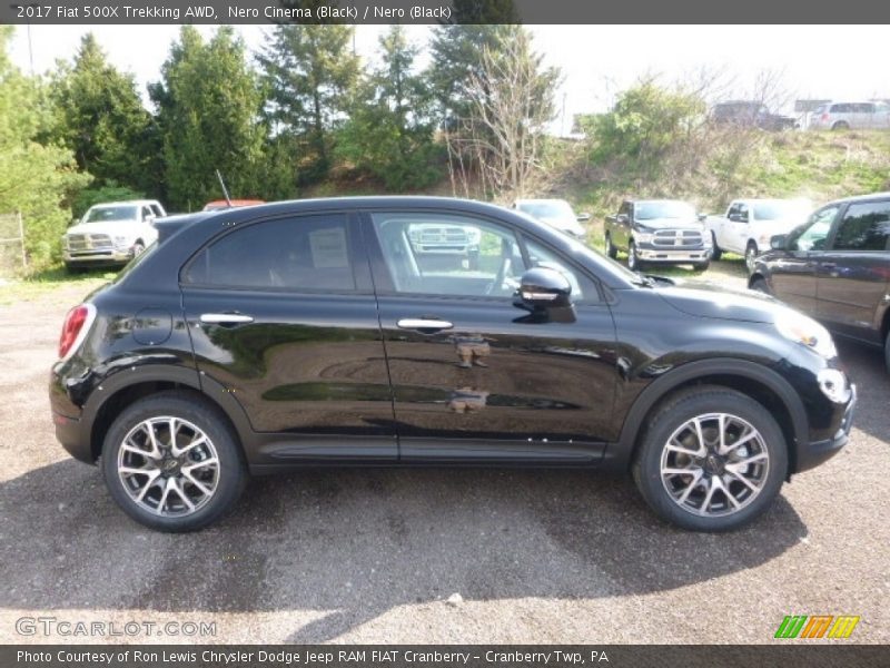 Nero Cinema (Black) / Nero (Black) 2017 Fiat 500X Trekking AWD