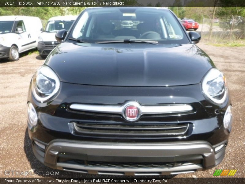 Nero Cinema (Black) / Nero (Black) 2017 Fiat 500X Trekking AWD