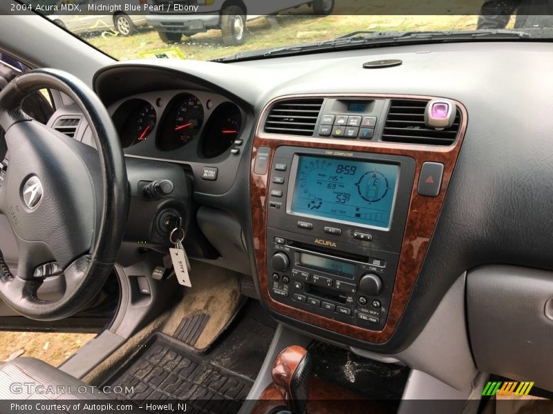 Midnight Blue Pearl / Ebony 2004 Acura MDX