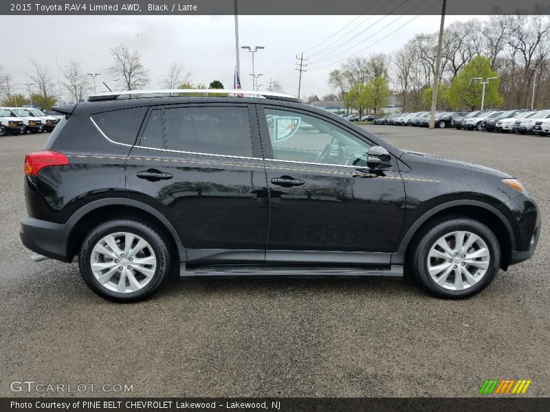 Black / Latte 2015 Toyota RAV4 Limited AWD