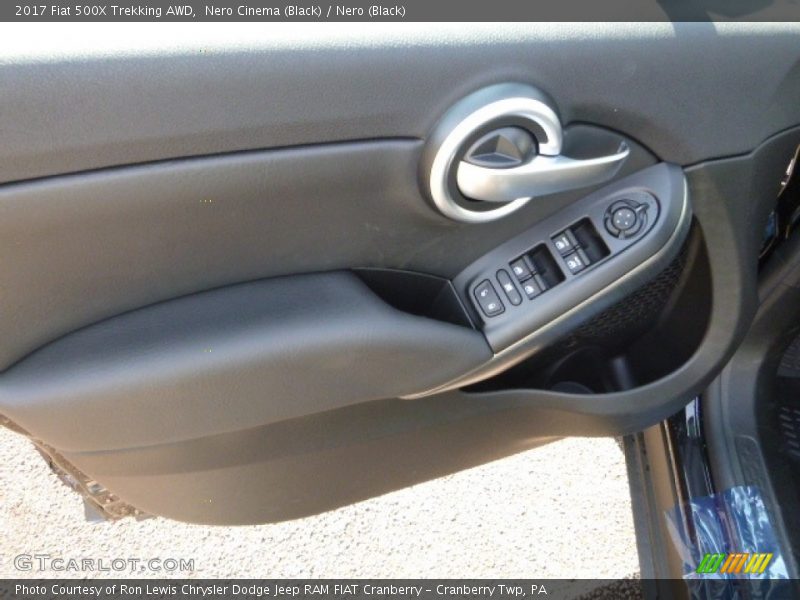 Nero Cinema (Black) / Nero (Black) 2017 Fiat 500X Trekking AWD