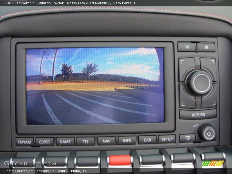 Controls of 2007 Gallardo Spyder
