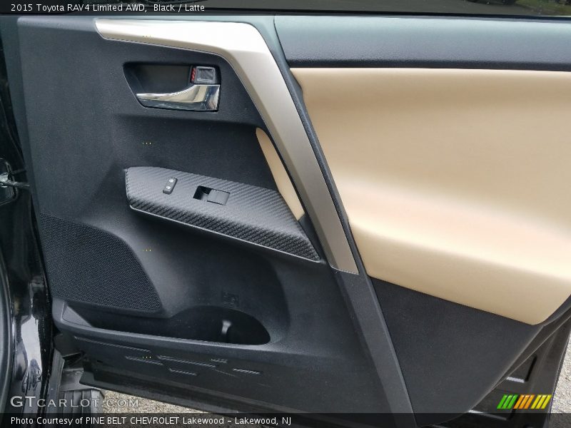Black / Latte 2015 Toyota RAV4 Limited AWD