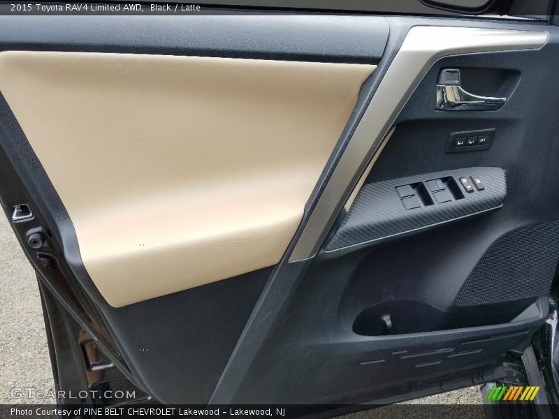 Black / Latte 2015 Toyota RAV4 Limited AWD