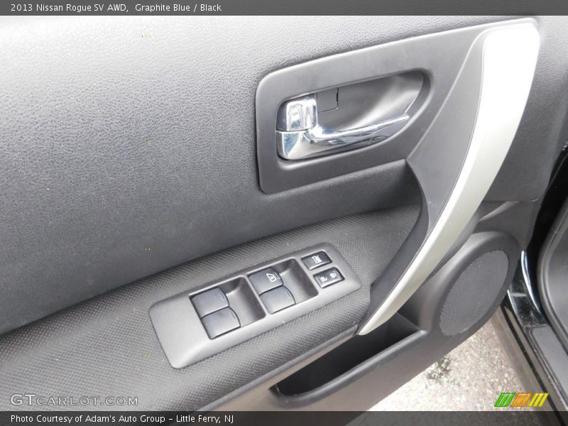 Graphite Blue / Black 2013 Nissan Rogue SV AWD