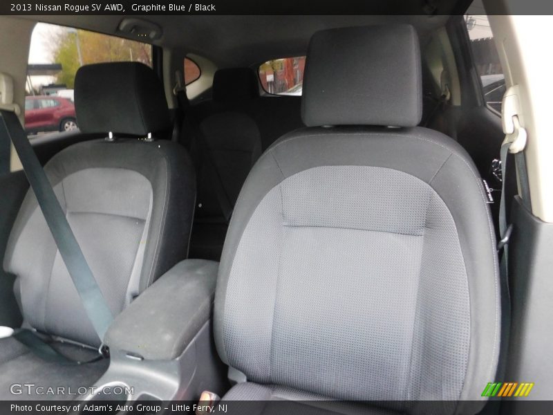 Graphite Blue / Black 2013 Nissan Rogue SV AWD