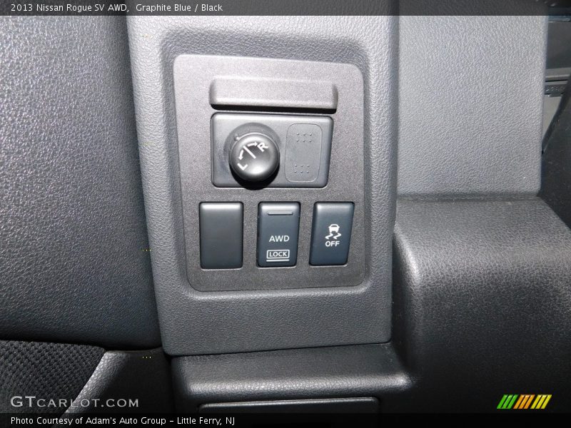 Graphite Blue / Black 2013 Nissan Rogue SV AWD