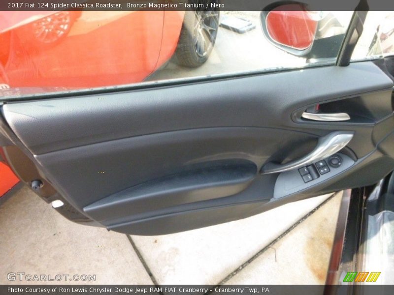 Bronzo Magnetico Titanium / Nero 2017 Fiat 124 Spider Classica Roadster
