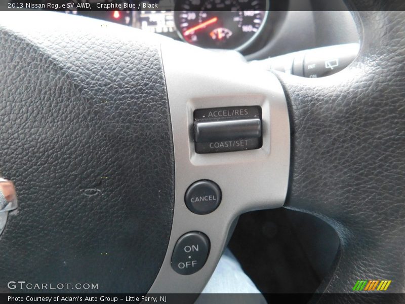 Graphite Blue / Black 2013 Nissan Rogue SV AWD