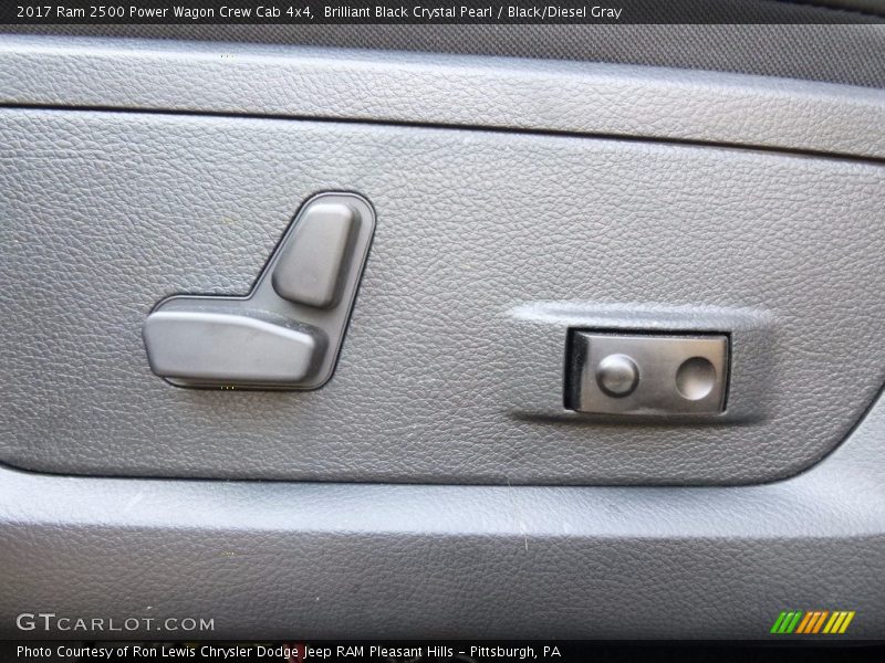 Brilliant Black Crystal Pearl / Black/Diesel Gray 2017 Ram 2500 Power Wagon Crew Cab 4x4