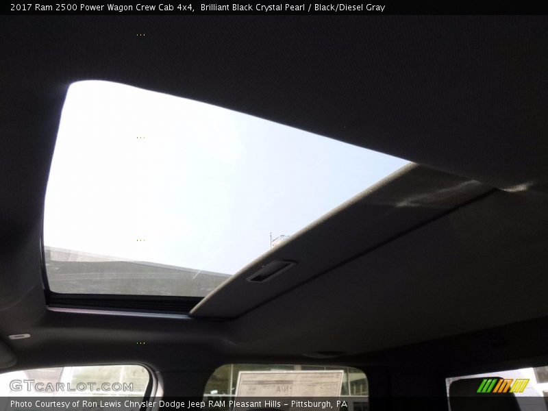 Brilliant Black Crystal Pearl / Black/Diesel Gray 2017 Ram 2500 Power Wagon Crew Cab 4x4