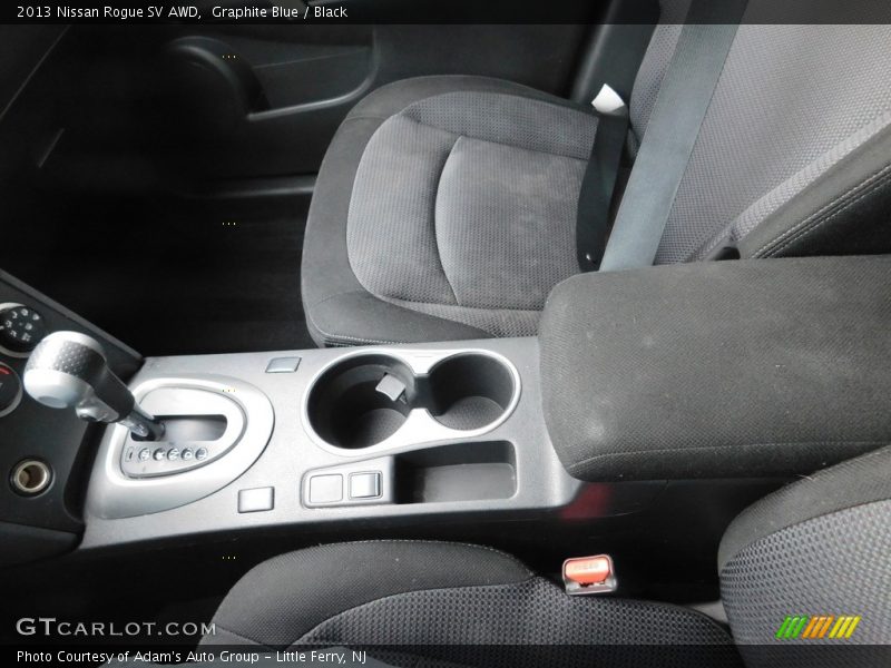 Graphite Blue / Black 2013 Nissan Rogue SV AWD