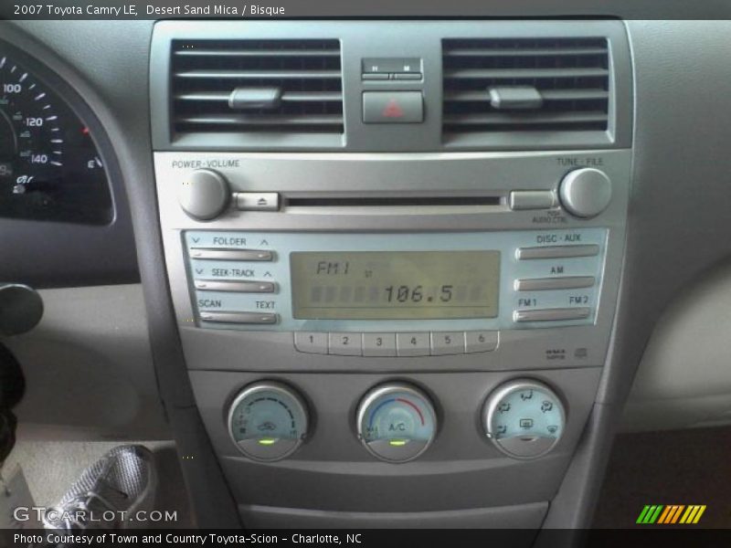 Desert Sand Mica / Bisque 2007 Toyota Camry LE