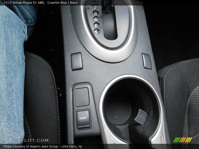 Graphite Blue / Black 2013 Nissan Rogue SV AWD