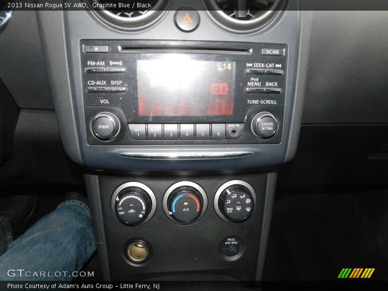 Graphite Blue / Black 2013 Nissan Rogue SV AWD