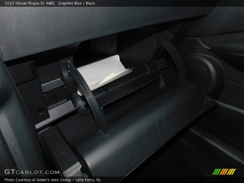 Graphite Blue / Black 2013 Nissan Rogue SV AWD