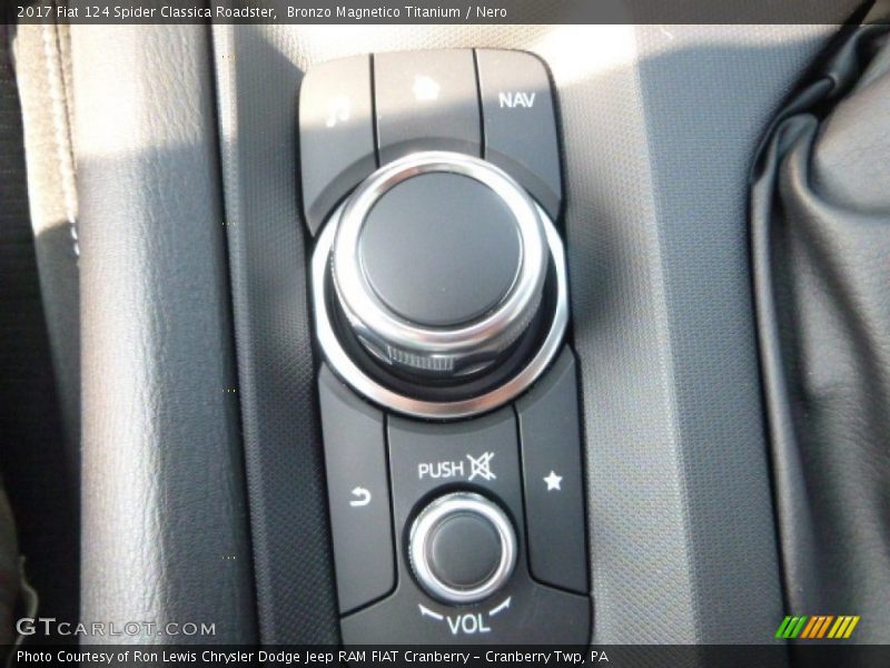 Bronzo Magnetico Titanium / Nero 2017 Fiat 124 Spider Classica Roadster