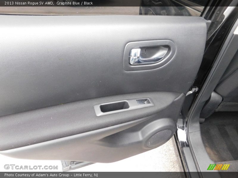 Graphite Blue / Black 2013 Nissan Rogue SV AWD