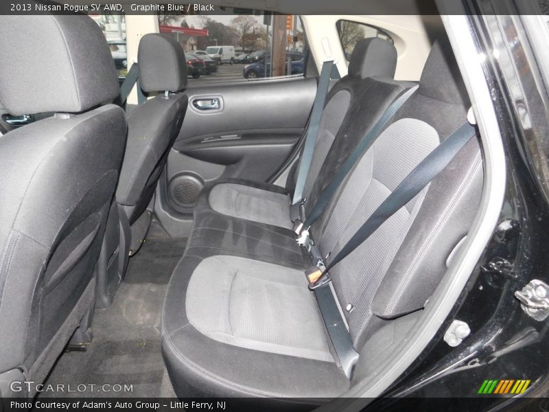 Graphite Blue / Black 2013 Nissan Rogue SV AWD