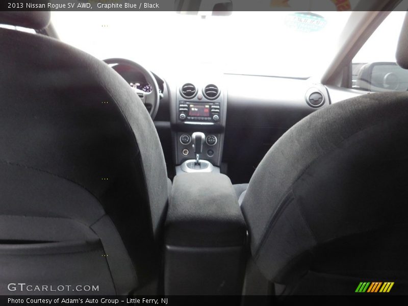 Graphite Blue / Black 2013 Nissan Rogue SV AWD