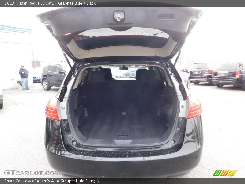 Graphite Blue / Black 2013 Nissan Rogue SV AWD