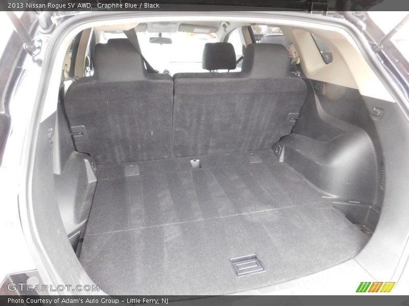 Graphite Blue / Black 2013 Nissan Rogue SV AWD