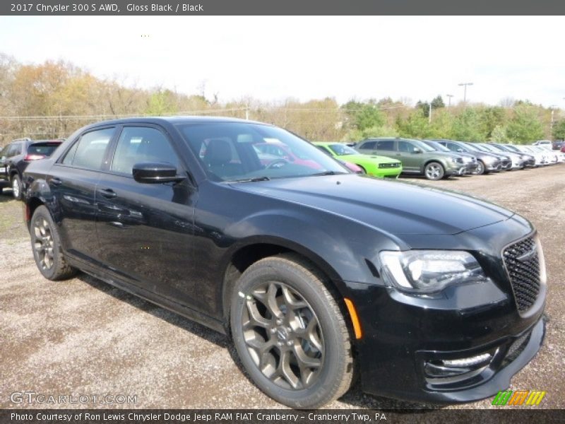 Gloss Black / Black 2017 Chrysler 300 S AWD