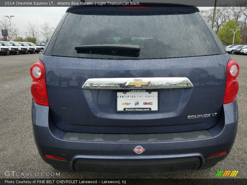 Atlantis Blue Metallic / Light Titanium/Jet Black 2014 Chevrolet Equinox LT