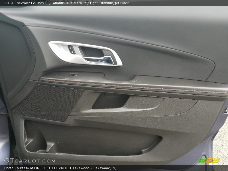 Atlantis Blue Metallic / Light Titanium/Jet Black 2014 Chevrolet Equinox LT