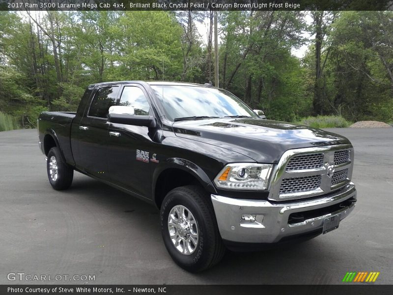 Front 3/4 View of 2017 3500 Laramie Mega Cab 4x4