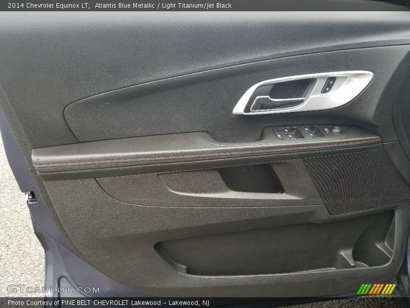 Atlantis Blue Metallic / Light Titanium/Jet Black 2014 Chevrolet Equinox LT