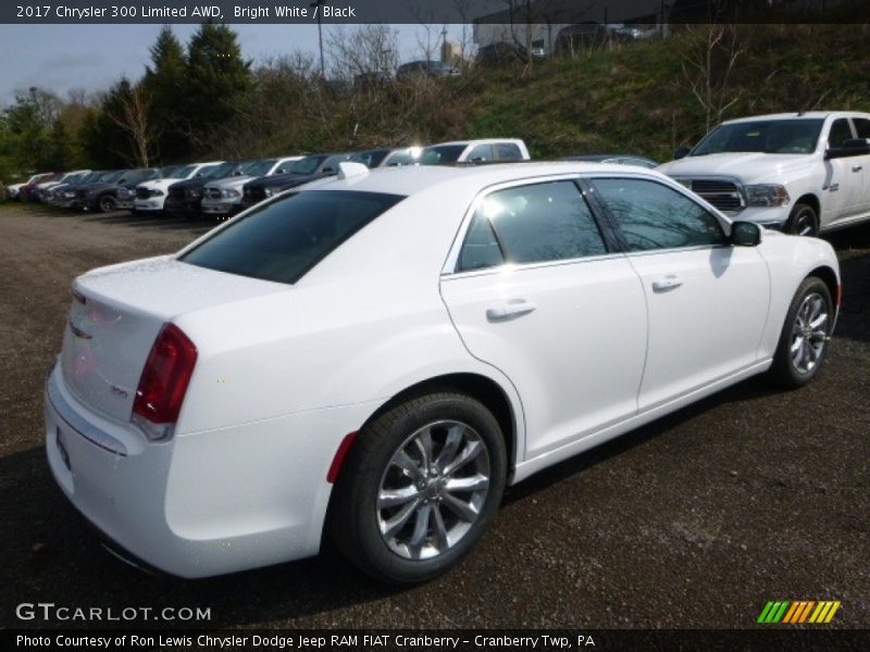 Bright White / Black 2017 Chrysler 300 Limited AWD