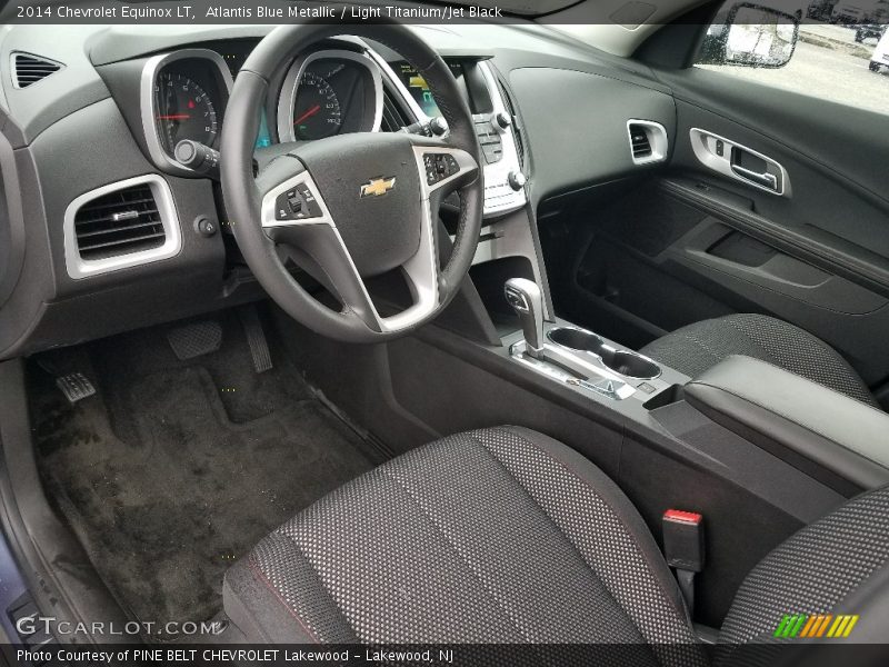 Atlantis Blue Metallic / Light Titanium/Jet Black 2014 Chevrolet Equinox LT