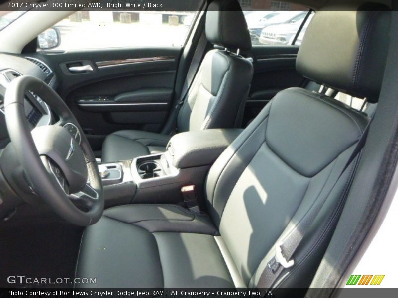Bright White / Black 2017 Chrysler 300 Limited AWD