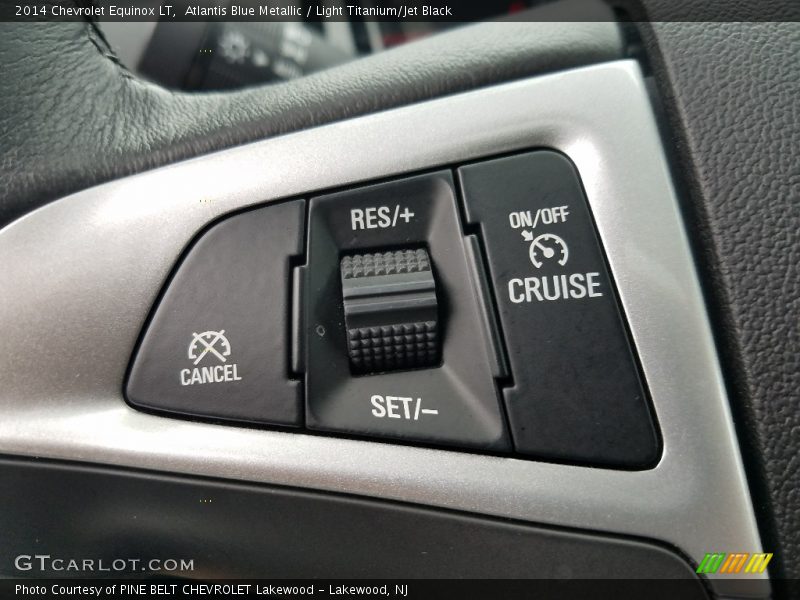 Atlantis Blue Metallic / Light Titanium/Jet Black 2014 Chevrolet Equinox LT
