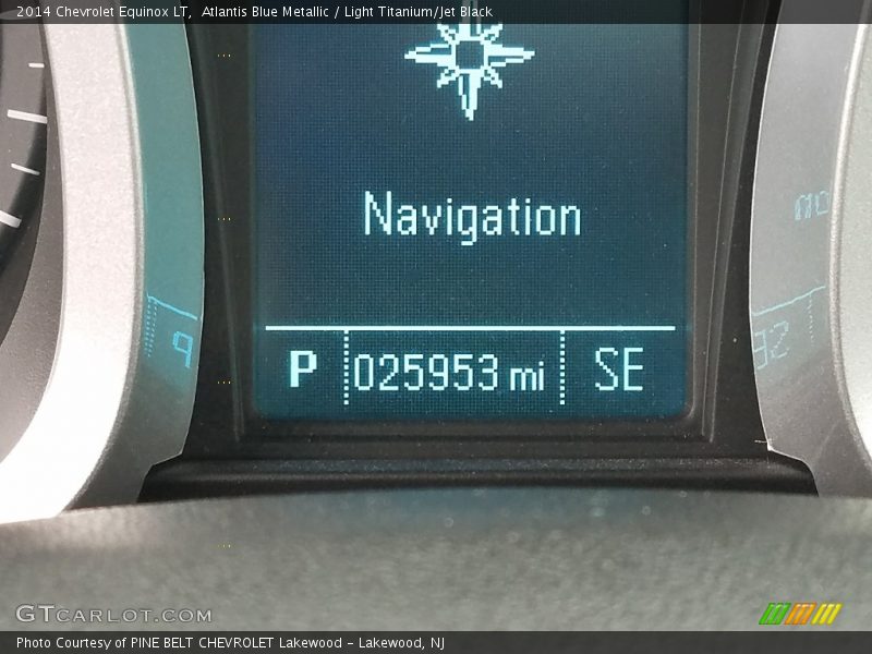 Atlantis Blue Metallic / Light Titanium/Jet Black 2014 Chevrolet Equinox LT