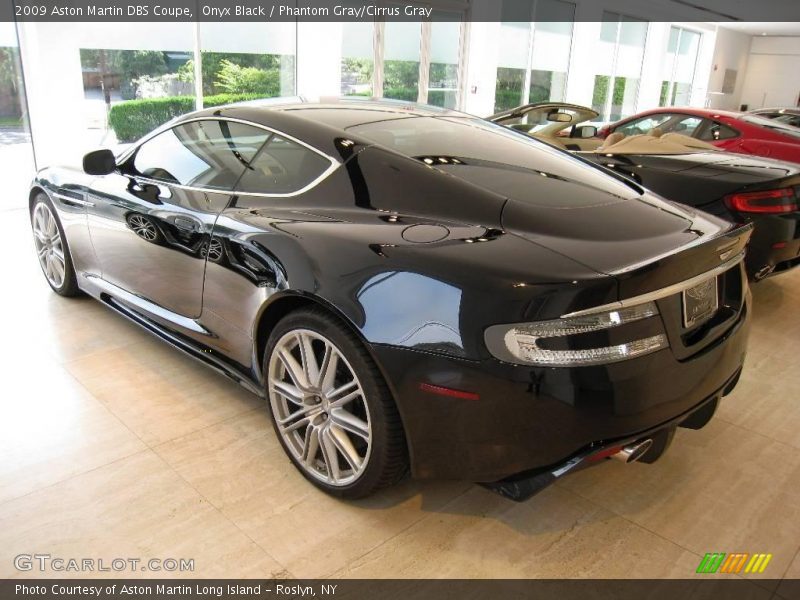 Onyx Black / Phantom Gray/Cirrus Gray 2009 Aston Martin DBS Coupe