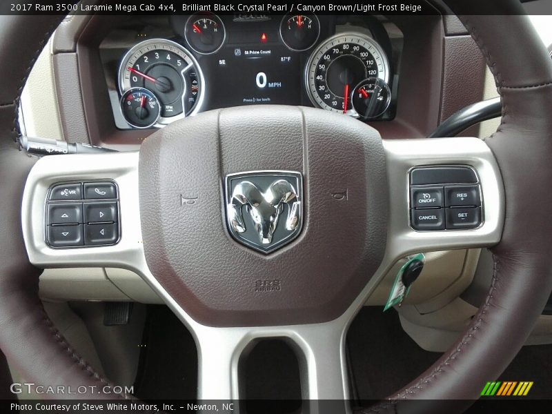  2017 3500 Laramie Mega Cab 4x4 Steering Wheel