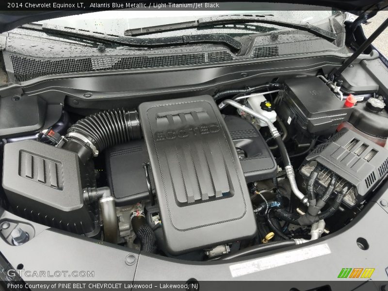 Atlantis Blue Metallic / Light Titanium/Jet Black 2014 Chevrolet Equinox LT