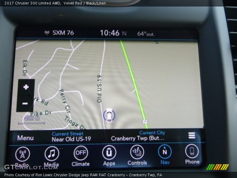 Velvet Red / Black/Linen 2017 Chrysler 300 Limited AWD
