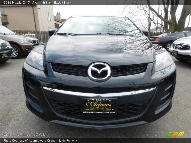 Brilliant Black / Black 2011 Mazda CX-7 i Sport