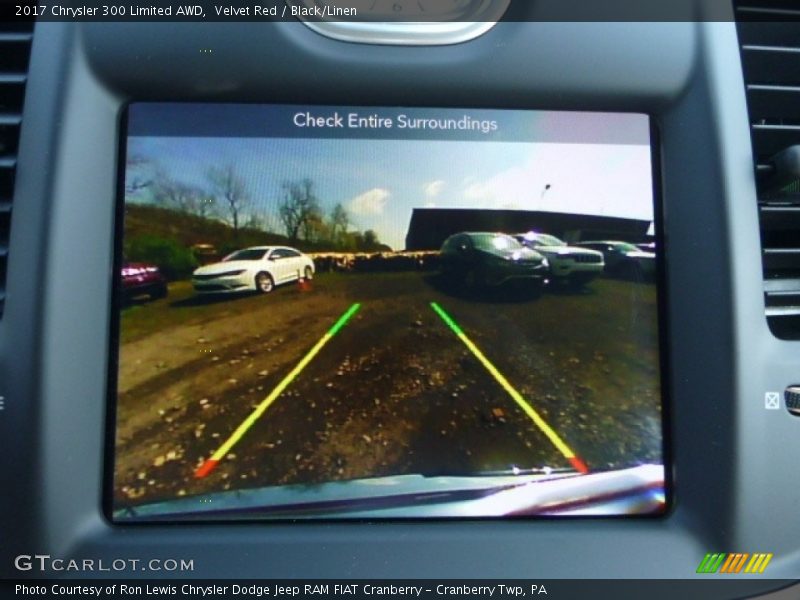 Velvet Red / Black/Linen 2017 Chrysler 300 Limited AWD