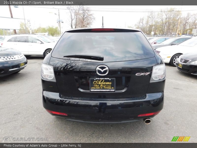 Brilliant Black / Black 2011 Mazda CX-7 i Sport