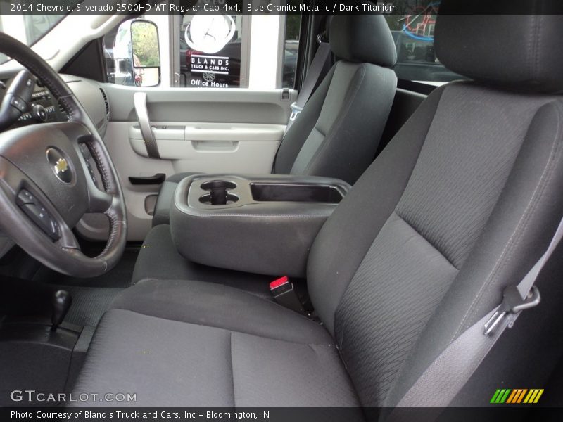 Blue Granite Metallic / Dark Titanium 2014 Chevrolet Silverado 2500HD WT Regular Cab 4x4