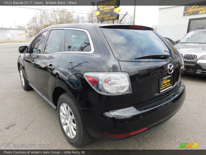Brilliant Black / Black 2011 Mazda CX-7 i Sport